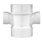Charlotte Pipe And Foundry Charlotte Pipe Schedule 40 2 in. Hub X 2 in. D Hub PVC Sanitary Tee 1 pk PVC004290600 - alternate 2